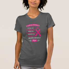 Utformning av bröstcancermedvetandegrad t shirt