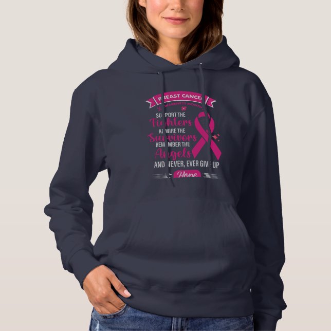 Utformning av bröstcancermedvetandegrad t shirt (Framsida)
