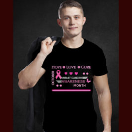Utformning av bröstcancermedvetandegrad t shirt
