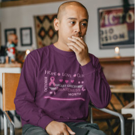 Utformning av bröstcancermedvetandegrad t shirt