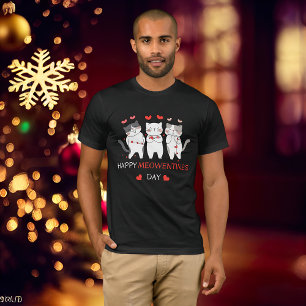 Utformning av citattecken för Cute Cat Valentine D T Shirt