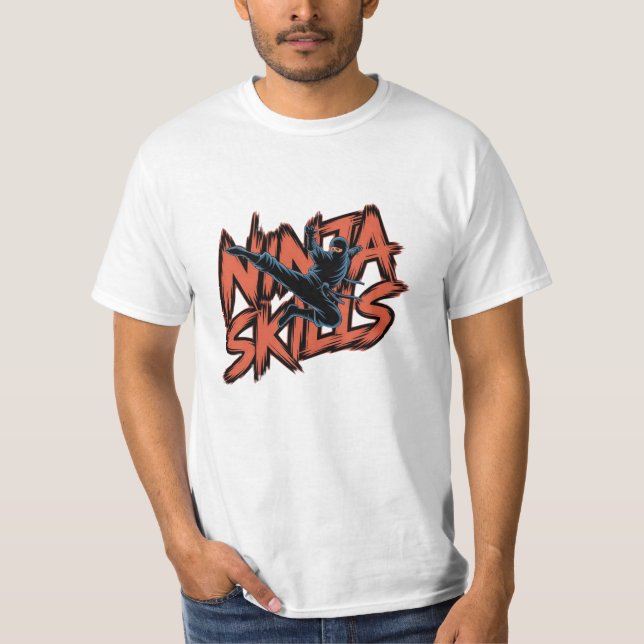 Utformning av coola för Ninja Fläkt T Shirt (Framsida)