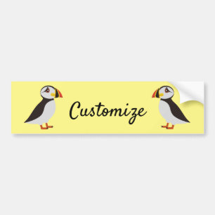 Utformning av Cute Atlantic puffin Thunder_Cove Bildekal