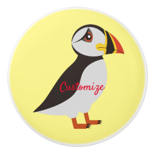 Utformning av Cute Atlantic puffin Thunder_Cove Knopp