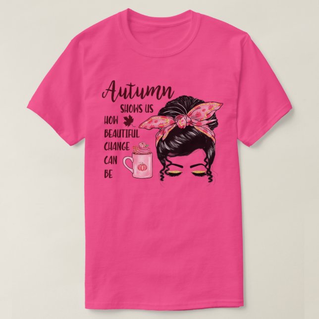 Utformning av Cute Autumn T Shirt (Design framsida)