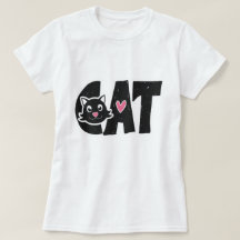 Utformning av Cute Black Cat Typography