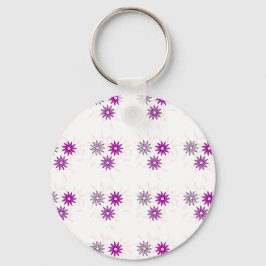 Utformning av Cute-blomman Nyckelring