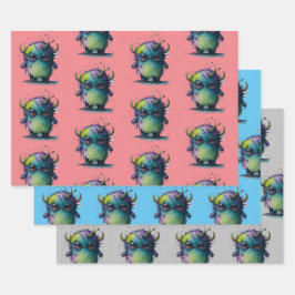 Utformning av Cute but Scary Tecknad Monster