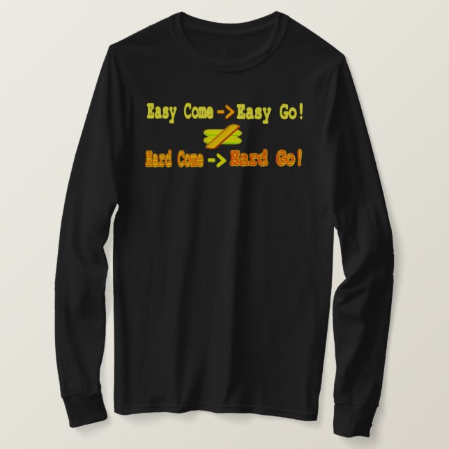 Utformning av Cute Expression Easy Kom Ekvation. K T Shirt (Design framsida)