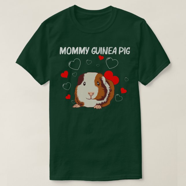 Utformning av Cute Guinea-Gris för kvinnor Mamma G T Shirt (Design framsida)
