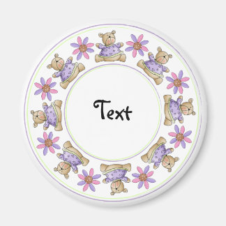 Utformning av Cute-teddy gräns Magnet