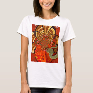 Utformning av Cute Unique Giraffe Animal Hakuna Ma T Shirt