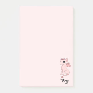 Utformning av Cute Våg Dragon zodiac Post-it Block