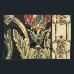 Utformning av dekorerad Blommigt med svart Gräns Kökshandduk<br><div class="desc">En prydnadsmålning med en attraktiv blommigt som omges av svart gräns. Grönten och det röda färg lämnar utskriften tack vare den svarta bakgrunden. Hur underbart skulle det se ut på din mur? Köp den och ta reda på det!</div>