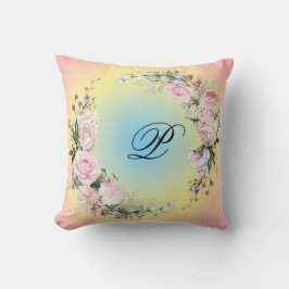 Utformning av den ursprungliga Blommigten Dekorati Kudde