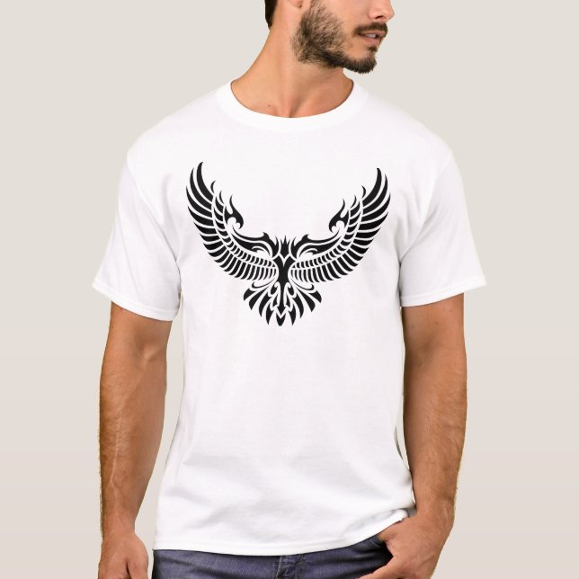 Utformning av djärv stamdesign - kraftsymbol t shirt (Framsida)