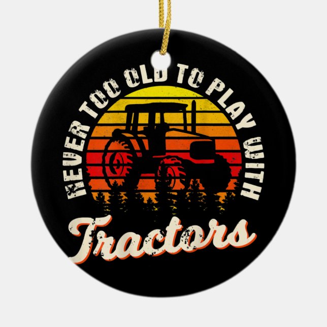 Utformning av djurhållare på trädgårdsskötseln julgransprydnad keramik (Framsidan)