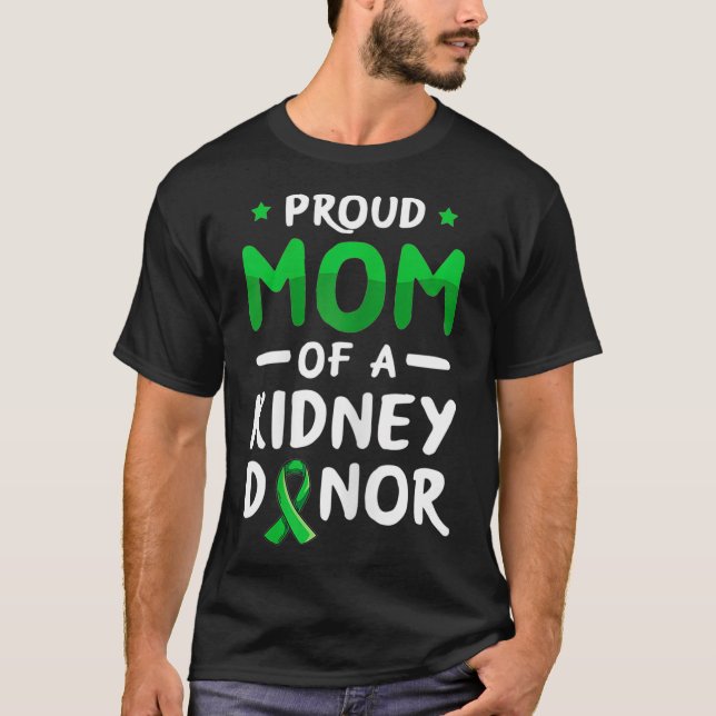 Utformning av donation av organ till din njurdonat t shirt (Framsida)