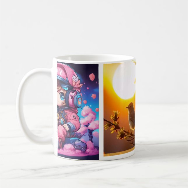 "Utformning av Elegant för en Perfekt SIP" Kaffemugg (Vänster)