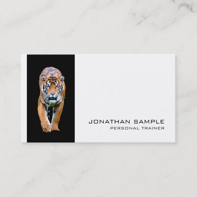 Utformning av Eleganten för personlig träning för  Visitkort (Framsida)