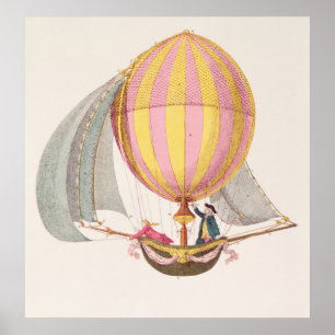 Utformning av en Fransk, c.1785 Poster