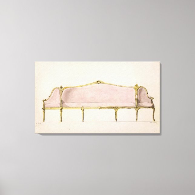 Utformning av en setter canvastryck (Framsida)