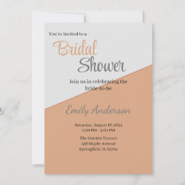 Utformning av enkel inbjudan med två ton