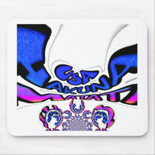 Utformning av ett vackert citattecken för fantasti musmatta