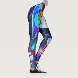 Utformning av fallets fyrkantsruta i New York Leggings