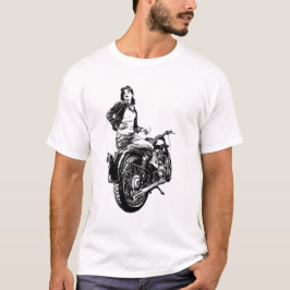 Utformning av fantastisk för motorcyklar i vardage t shirt
