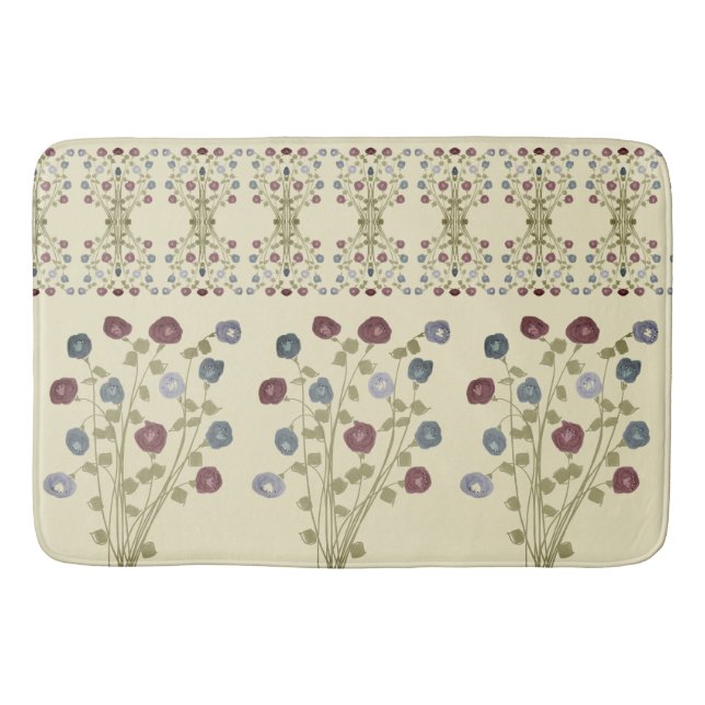 Utformning av fästen badrumsmatta (Framsidan)