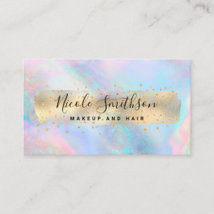 utformning av faux foil faux irifallity visitkort