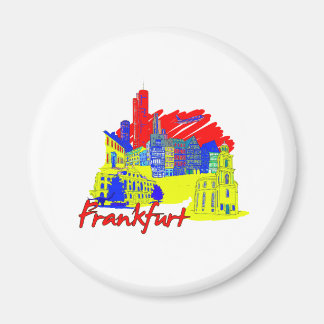 utformning av frankfurt-stadens semestersemester.p magnet