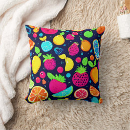Utformning av fruktmosaik kudde