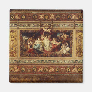 Utformning av gardinen vid Dresden opera Magnet