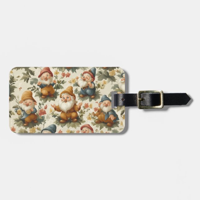 Utformning av gräddgummi och blommor bagagebricka (Horisontell Framsida)