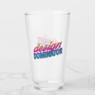 Utformning av gradering av designdominator glaskopp