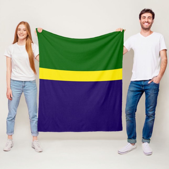 Utformning av Gulten Blått Färg i Stil Fleecefilt (Skapare uppladdad)