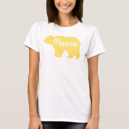 Utformning av gulten för Cute Mamma, mors dag-gåva T Shirt