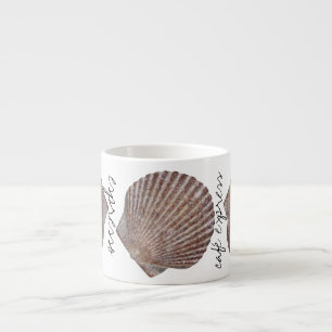 Utformning av havets Snäcka Espressomugg