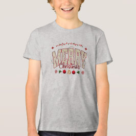 Utformning av Helgdag Festive Cute God jul T Shirt