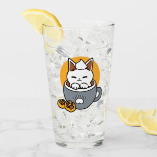 Utformning av helgdag med Mysiga katt- och Tass-ka Glaskopp