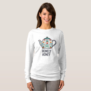Utformning av hemlig tekanna t shirt