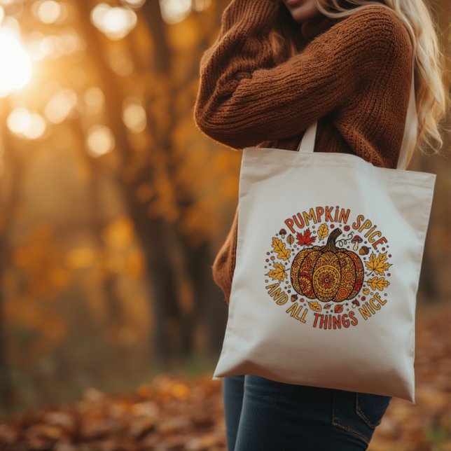 Utformning av hönspumpan tygkasse (adorned with extraordinarily intricate mandala-inspired patterns in vibrant shades of orange )