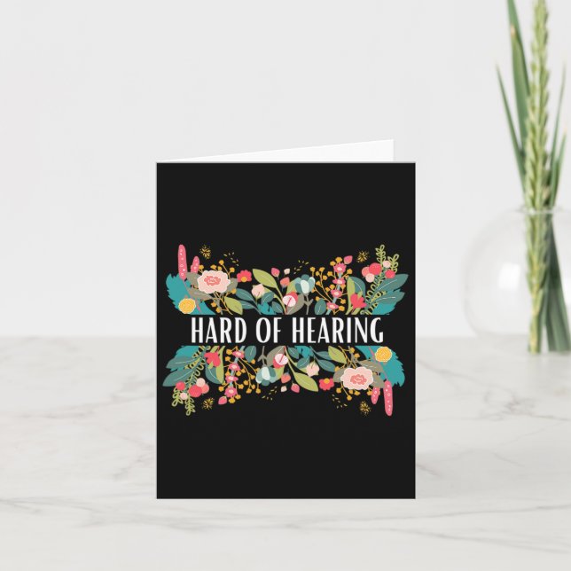 Utformning av hörselvarning och medvetandegörande  kort (Framsida)