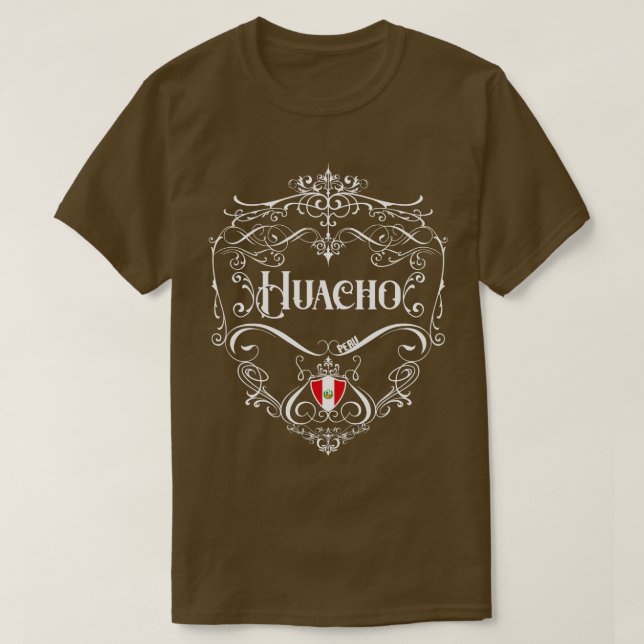 Utformning av Huacho-Vintage 1 T Shirt (Design framsida)
