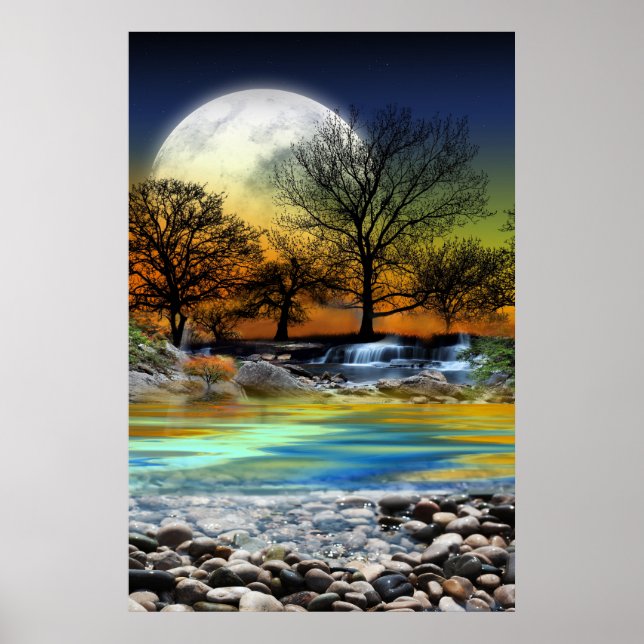 Utformning av jordens strömbakgrunds-kort poster (Framsidan)