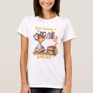 Utformning av kåda, nonsens, gäckgås t shirt