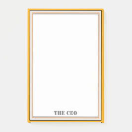 Utformning av klassisk Snyggt Post-it Block