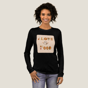 Utformning av kute och foodie med Pizza, Donuts, B T Shirt